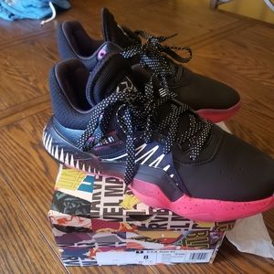 Adidas D.O.N. Issue #1 Symbiote Black & Shock Pink